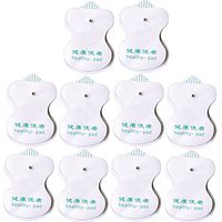 New Reusable Self-Adhesive Electrode Pads Machine Digital Therapy for Body Massager Pain Relief Acupuncture Back High Frequency Body Massager