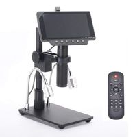 HAYEAR Full HD 2160P 1080P 4K HDMI Digital Microscope Camera with 300X Optical Manual Zoom C-Mount Lens