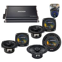 Compatible with Toyota Land Cruiser 1993-1996 OEM Speaker Upgrade Harmony Speakers & CXA300.4 Amp (Renewed)