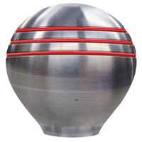 SCHMITT & ONGARO MARINE Ongaro Throttle Knob - 1-½" - Red Grooves / 50020 /