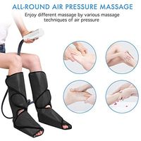 Thigh And Calf Massager With Knee Heating, Foot Massager Leg Wraps, Leg Air Massager For Circulation Sequential Compression Wraps, Massage Boots Machine, Foot And Calf Massage With Handheld Controller