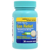 Assured Mint-Flavored Gas Relief Chewable Tablets, 36-ct. Bottle