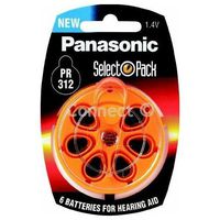 Panasonic Pr312 Hearing Aid Batteries