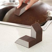 Sponge Carborundum Brush Kitchen Washing Cleaning Kitchen Cleaner Tool by Sacow