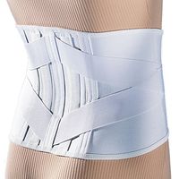 Elastic Cinch-Pull Lumbosacral Wraparound Back Support Brace 976 980 (M, 10")