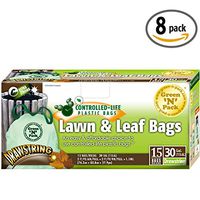 Green N Pack 30 Gallon Drawstring Large Trash Bags