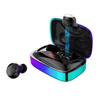 VB Wireless Earbuds, TWS Noise Cancellation Earbuds, Bluetooth 5.0 Headphone, Built in Microphone, and Power Bank. Waterproof. Compatible with Cellphones, Portable Media Players, TV (Non VB)