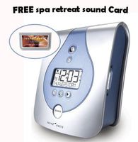 Sound Oasis Natural Sounds Therapy System and Alarm Clock with Free Spa Retreat