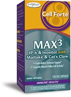 Nature's Way Cell Forté MAX3 IP-6 & Inositol w/Maitake & Cat's Claw, 120 Capsules