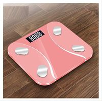 Lfsp Electronic Scales, Digital Scales LED Body Scale Flooring Scale Smart Electronic Digital Weight Applicable for Bedroom, Bathroom Balance Bluetooth Scales High-Precision Scales