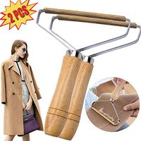 Lint Remover Clothes Fuzz Fabric Shaver Rollers Portable Pet Hair Hairball Quick Epilator Woollen Sweater Travel Clean Tool Brush Manual Reusable Double Sided Restores Furniture Blankets