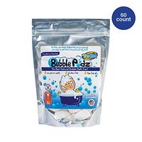 TruKid Bubble Podz, Natural Bubble Bath for sensitive skin, Yumberry Scent, Family Size, 60 count