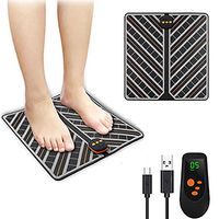 UMate ABS Stimulator & EMS Electric Foot Massager Machine - Relieve Plantar Fasciitis, Stress, Heel, Arch Pain - The Original - Shiatsu Acupressure Relaxation