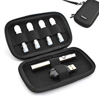 Cyameri Vape Case for Vape Pen Cartridges Hard Shell Slim Holder Organizer Travel Carrying Pouch Cover Bag for Vape Pen 510 Battery Charger Pods [Case Only]