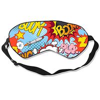 Boom Sleep Mask Mulberry Silk Eye Masks Blinder with Adjustable Strap for Men Women