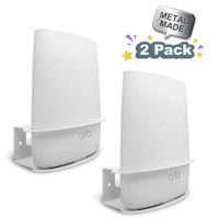 ALLICAVER Compatible Wall Mount Netgear Orbi, Sturdy Metal Made Mount Stand Holder Compatible Orbi WiFi Router RBS40, RBK40, RBS50, RBK50, AC2200, AC3000. (2pcs)