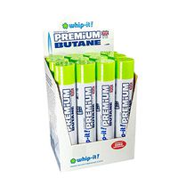 Whip-It! 420ml Whip-It Premium Butane Can (Pack of 12 Cans)
