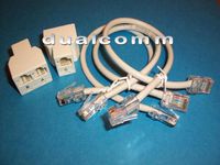 Ethernet RJ45 Splitter Cable Sharing Kit for Two Ethernet Connections Over a Single Cable