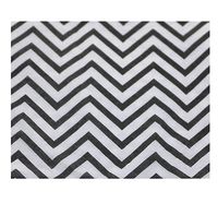 Youmewell Disposable Chevron Black Paper Party Napkins 40 Count
