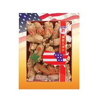 SKU #0110-8, Hsu's Ginseng Short X-Large Cultivated American Ginseng Roots (8 oz = 227 gm/Box), 0110-8, 0110.8