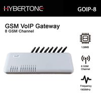 Hybertone GSM VoIP Gateway GOIP-8 with 8 GSM Channel and 128MB RAM