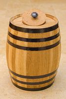 Engraved Cigar Barrel Humidor (X-Large)