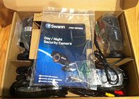 Swann SWPRO-842CAM-US 900TVL High-Resolution Day/Night Security Camera - Night Vision 85ft / 25m (White/Gray) 2 Pack