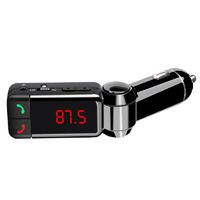 Langboss Wireless Bluetooth V2.0 Stereo Car Kit FM Transmitter MP3 DC5V Input USB Disk Player with LED Display