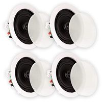 Theater Solutions TS50C in Ceiling Speakers Surround Sound Home Theater 2 Pair Pack