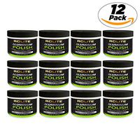 Rolite Aluminum Polish (1lb) for All Aluminum & Bare Metal Surfaces, Canoes, Jon Boats, Pontoons, Diamond Plate, Aluminum Non-Coated Wheels 12 Pack