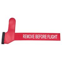 Cirrus Aircraft Pitot Tube Cover (Booty Type) w/ 12" Remove Before Flight Safety Streamer