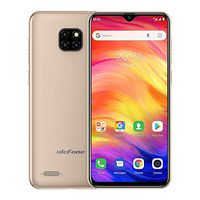 ZYSUS Note 7, 1GB+16GB, Triple Back Cameras, Face ID Identification, 6.1 inch Android 8.1 GO MTK6580A Quad-core 32-bit up to 1.3GHz, Network: 3G, Dual SIM(Black) (Color : Gold)