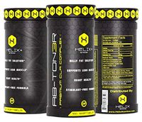 Ab-Ton3r: Natural Non-Stimulant Fat Burning Supplement with CLA & DHA, 100 Caps, Best Appetite Suppressant and Diet Pill to Reduce Belly Fat for Men & Women