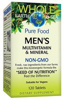 Whole Earth & Sea Mens l Multivitamin & Mineral Natural Factors 120 Tabs