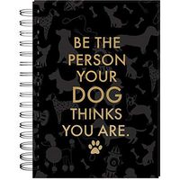 Lady Jayne Dog Silhouettes Spiral Bound Journal (14713)