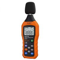 VLIKE Noise Sound Level Meter, Digital Decibel Meter with LCD, Audio Measurement 30 dB to 130 dB, DB Meter with A and C Frequency Weighting for Sound Level Testing
