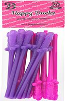 Bachelorette Party Drinking Straws- 20 Pack - Best Bachelorette Party Supplies Fun Night Out Props - Fun Shape Bachelorette Straws Perfect for Hen Party