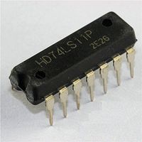 Exiron 10PCS HD74LS11P 74LS11 DIP HITACHI Triple 3-Input Positive and Gates New