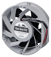 Axial Fan, San Ace 172 Series, 48 V, DC, 172 mm, 51 mm, 83 DBA, 568 cu.ft/Min