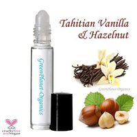 Set of 4: Vanilla Cafe Scented Oil Collection (Vanilla Coffee, Tahitian Vanilla Hazelnut, Pure Vanilla, Buttercream Vanilla) Phthalate & Alcohol Free, Vegan & Made in USA