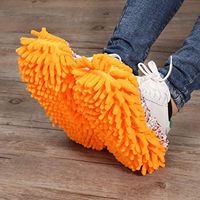 Makalar New Home Multifunctional Shoe Cleaning Mop Covers Cleaning Foot Socks Lazy Shoes Floor Slippers Chin Strips
