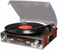 Tech Turntable Ii, 5"Hx12.75"Wx12"D, MAHOGANY