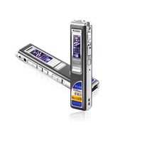 CENLUX Digital Voice Recorder 8GB MP3 Player with Headphones VOR Noise Cancellation Rechargeable Support Micro SD Expansion