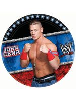 WWE 9" Paper Plates 8 Pack