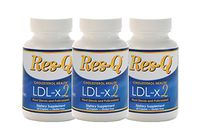 Res-Q LDL-x2 Niacin Free, 60 caplets, 3-Pack