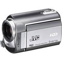 Jvc Refurbished Everio Gzmg230us 680 Kpix 30gb Optical Zoom: 28 X 2.7 Laser Touch Lcd Silver