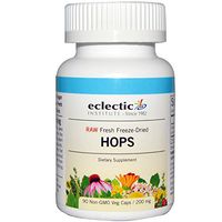 Eclectic Institute, Hops, 200 mg, 90 Non-GMO Veggie Caps - 2pc