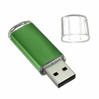 Creazy® 8GB USB 2.0 Metal Flash Memory Stick Storage Thumb U Disk (Green)