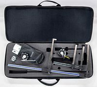 Cescorf Complete Anthropometry Kit with Scientific Skinfold Caliper, Aluminum Large Bone Anthropometer, Small Bone Anthropometer, Segmometer, Anthropometric Tape Measure, Portable Stadiometer, Case