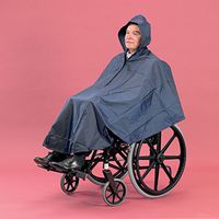 Wheelchair Poncho - Waterproof & Windproof Wheelchair Cover